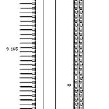 Module, Receiver, 60 Position, w/w .025 sq. post