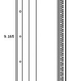 Module, Receiver, 100 Position, Hi-Density Signal, Sloped Probe
