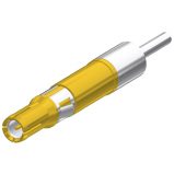 Contact, Male, Mini Coax, 22awg