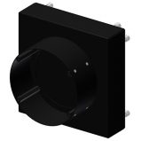 Enclosure, Rotary, 4.6" deep.