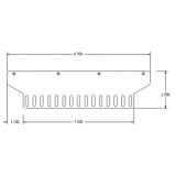 Strain Relief Housing, using PCB hole layout on Module