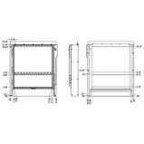 Receiver, Dual Tier, Pull-Thru