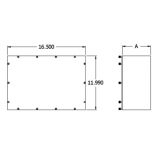 Enclosure, ITA, without Handles, 9" deep