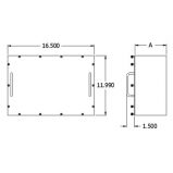 Enclosure, ITA, with Aluminum Handles, 6" deep