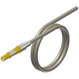 Patchcord, ITA, 3 GHz Micro Coax, Single Ended, RG178, 36" (40-220001-03 Contact)