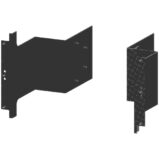 Flange Kit, SCOUT, Extended, 561820/821/920/921 to PXI-1042/62/82