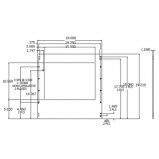 Faceplate, Dual Tier, 11U to Rack