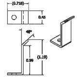 Strain Relief Kit for Use with Shroud, (now includes 2 clips & screws)