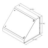 Sloped Front Housing