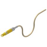 Patchcord, ITA, Single End, RG178, 36"