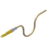 Patchcord, ITA, Single End, Double Shielded RG 316, 36" (0883010-07 Contact)