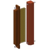 Part #: D753001/C2<p>Receiver, Connector Kit, 96 Pos, With Screws,