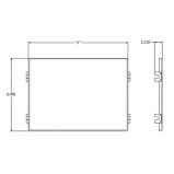 Protective Cover, ITA Snap-On, fits 5 Slot ITA (mating side)